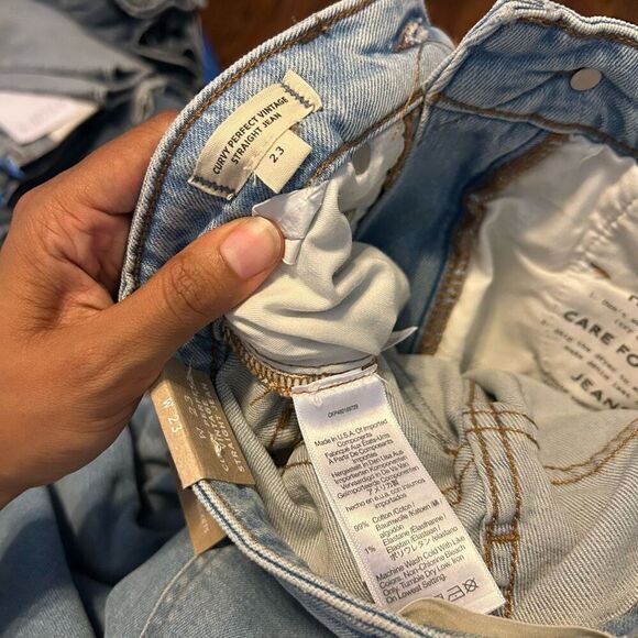 New Madewell Curvy Perfect Vintage Straight jeans - Picture 10 of 10